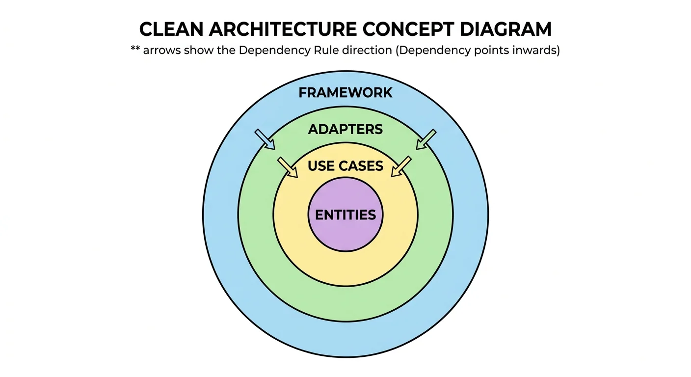 Clean Architecture：為什麼你的專案會從整齊變成一團泥球