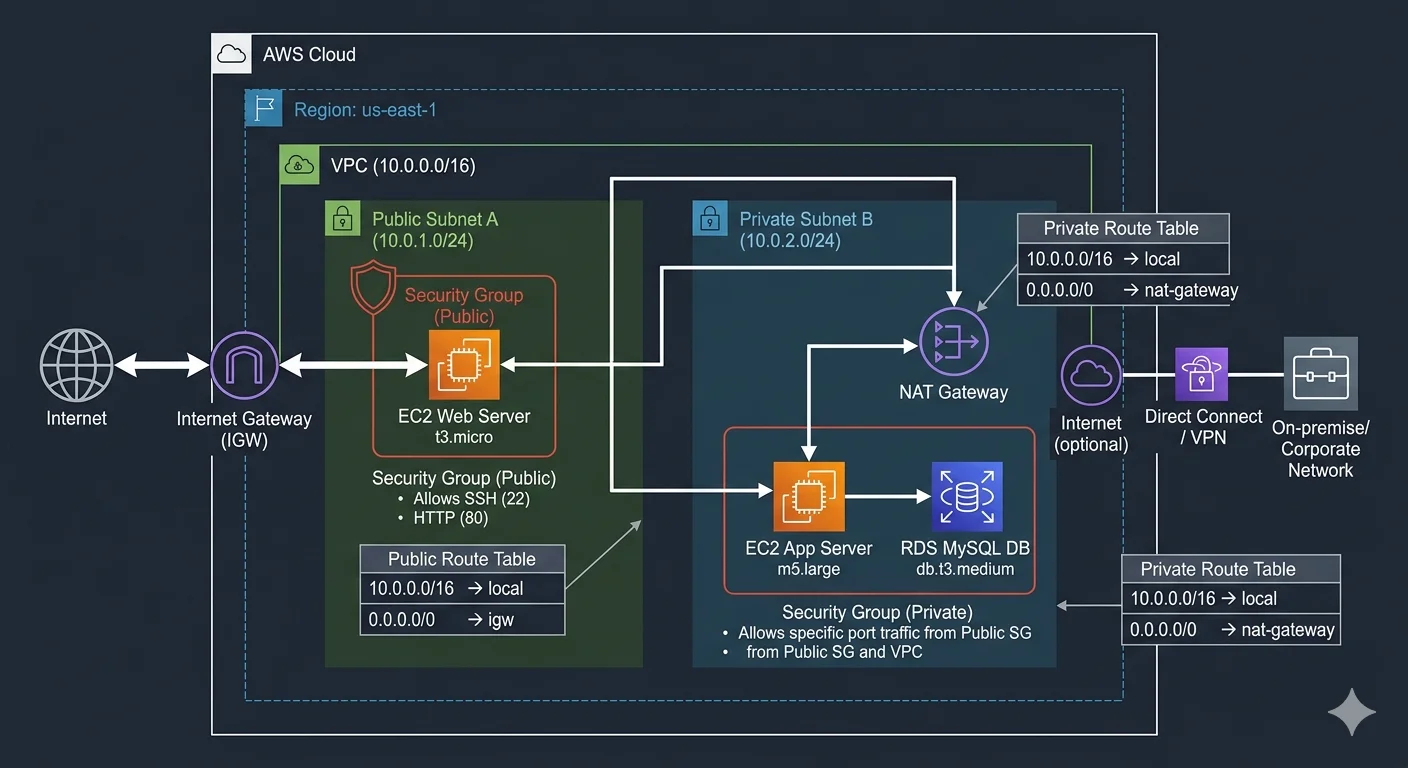 [aws] VPC / Subnet / Security Group / NAT：AWS 網路架構實戰