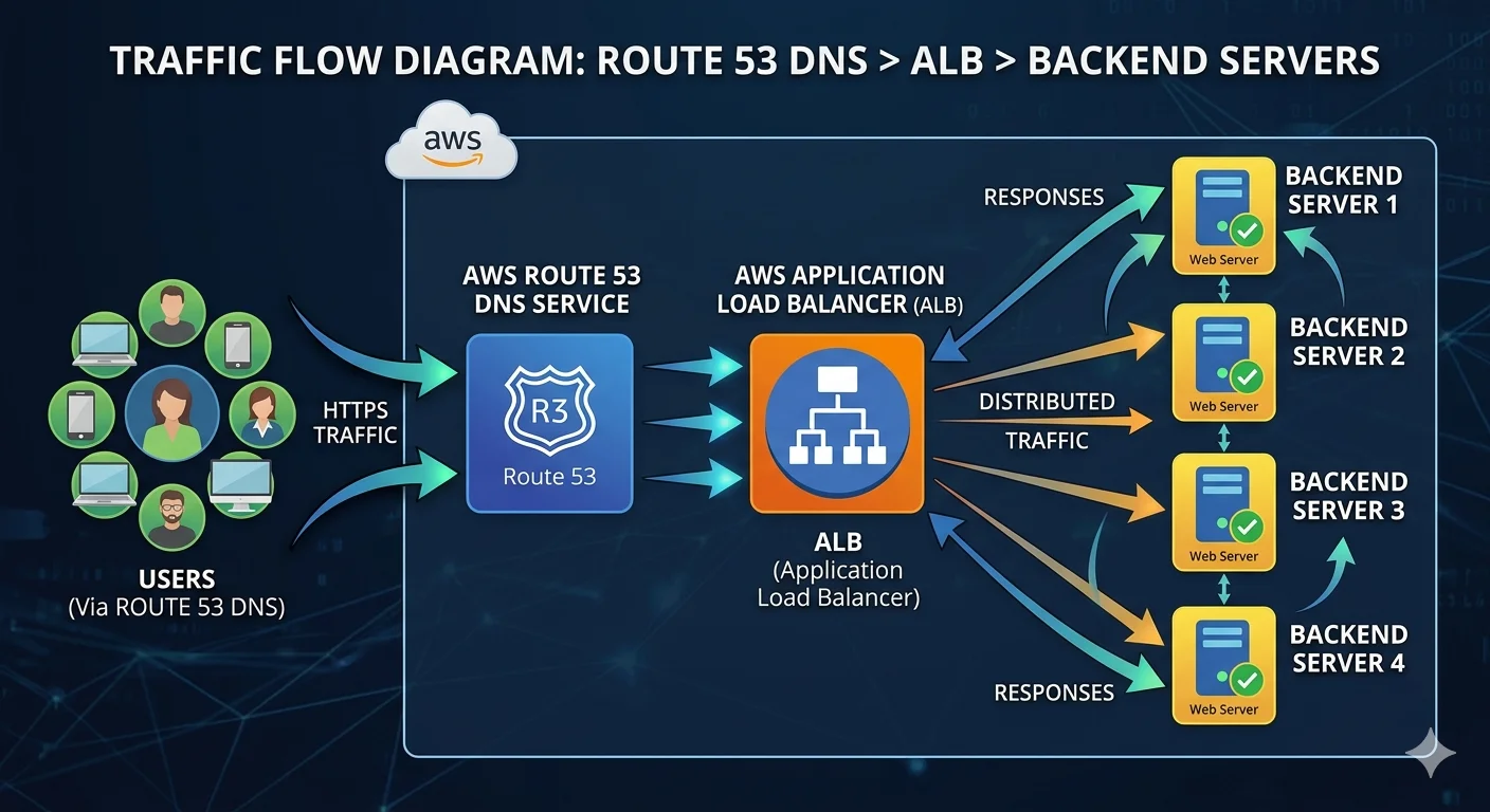 [aws] ALB / NLB / Route 53：流量入口全攻略