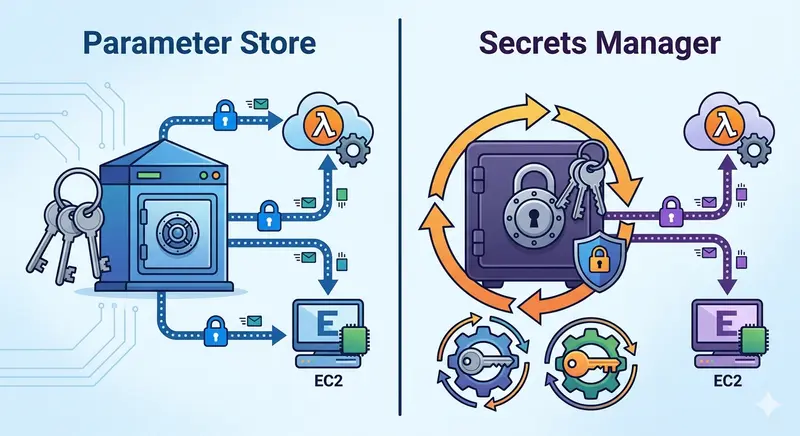 [aws] Secrets Manager / SSM Parameter Store / IRSA：秘密管理與 EKS IAM 整合