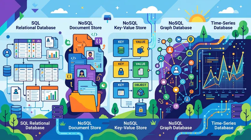 資料庫全景：從選型到調校的完整路徑