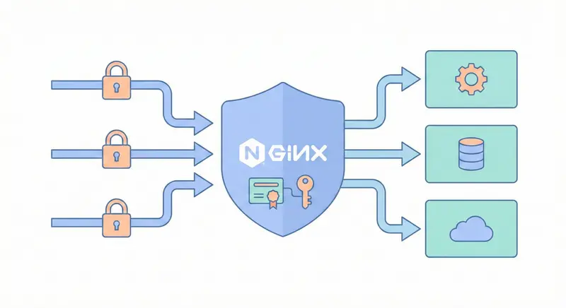 [infra] Reverse Proxy & TLS：入口治理、加密與流量控管