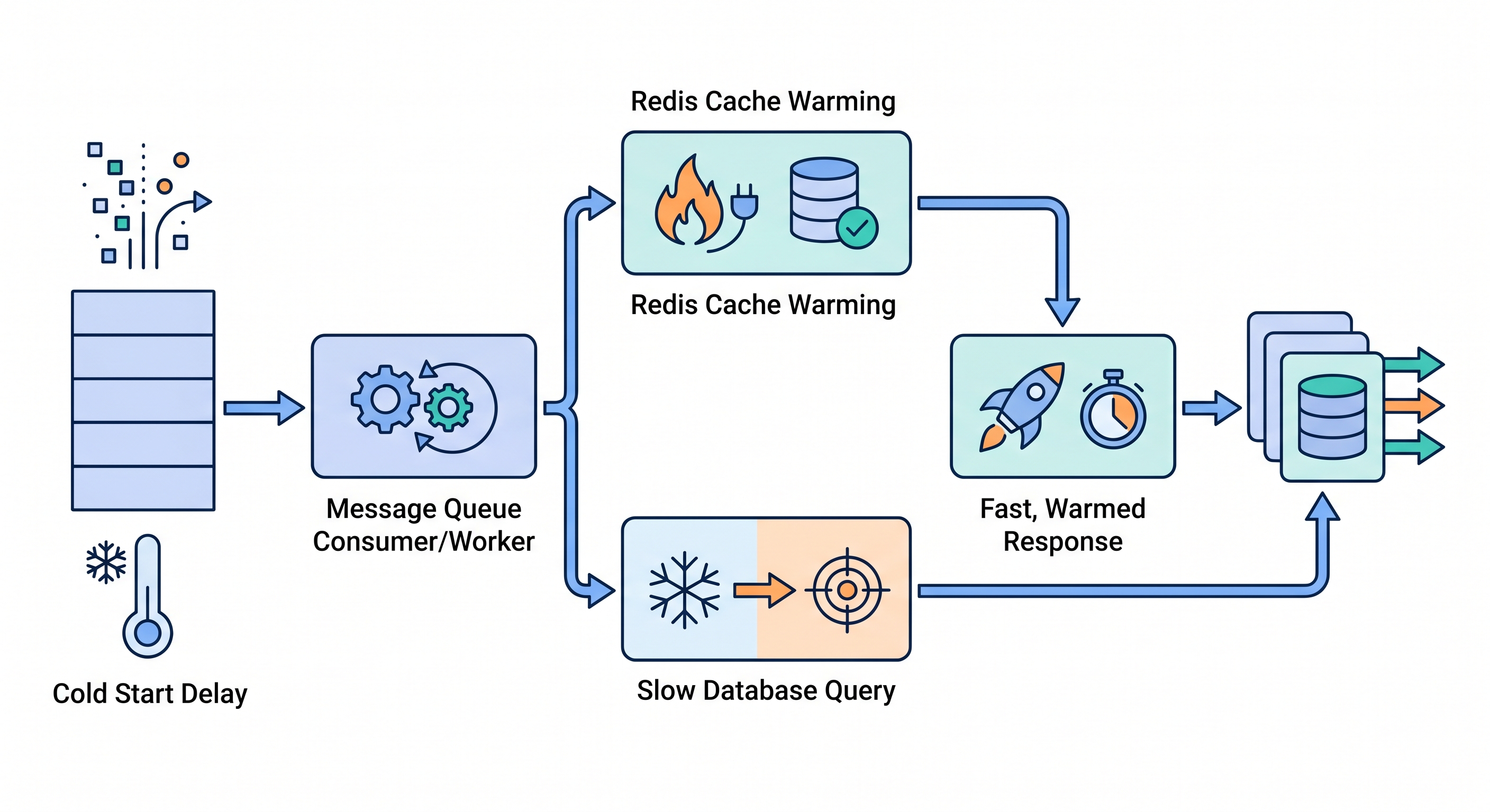 [micro-service/27] Queue、Redis Cache、Cold Start：最後三場測試